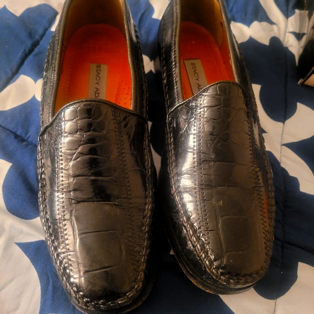 Stacy Adam's Black Loafers Size 12